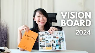 ชวนทำ Vision Board 2024 ตามหนังสือ Manifest VisionBoard2024  The Bookmarks Story [upl. by Yesteb]