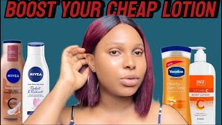 How i turn my cheap lotion into a massive brightening lotion for even skin tone [upl. by Ashley605]