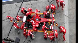 Ferrari F1 Pit Stop Perfection [upl. by Katrine]