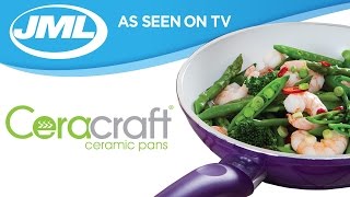 Ceracraft Ceramic Pans TV Offer from JML [upl. by Hadias]