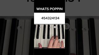 Jack Harlow  Whats Poppin Piano Tutorial [upl. by Gradey]