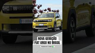 NOVA GERAÇÃO FIAT ARGO 2026 fiatargo fiat fiatpanda fiatargo2026 cars [upl. by Alba698]