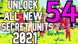 TABS  HOW TO UNLOCK ALL SECRET UNITS  NEW 54 SECRET UNITS for 2021  TABS STRATEGYMOON  TABS [upl. by Aicrop]