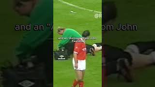 Ref gets KO’d Scottish Commentary on Notts Forest v Wimbledon Roy Keane amp Warren Barton [upl. by Letsirc810]