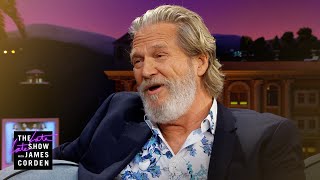 Jeff Bridges Doesnt Need Fake Horses for Films [upl. by Deys866]