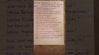 B2 telc Deutsch Test für den Beruf B2 DTB B2 Sprechen Teil 1 Thema Geschäftsidee [upl. by Rosalynd]