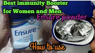 ensure protein powder review ensure weight gain  ensure powder ke fayde  ensure powder how to use [upl. by Edmon]