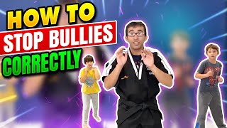 Karate for Kids Online  How to Stop A Bully Smart  Dojo Go Week 9 [upl. by Christoph]