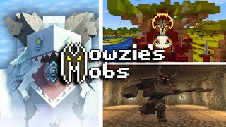 🐲MOWZIES MOBS🧊 MOD MINECRAFT 1201 ACTUALIZADO💡 [upl. by Adohr]