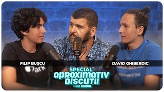 Filip Buscu si David Ghiberdic quotAm lansat satelit cu SpaceXquot  Special Aproximativ Discutii [upl. by Schnell496]