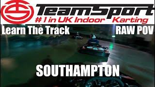 Go Karting  TeamSport Eastleigh Southampton Indoor 342 Race POV  REVIEW IN DESCRIPTION [upl. by Helene]