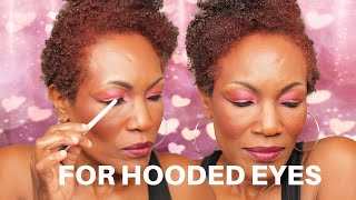 EYESHADOW MAKEUP LOOK FOR HOODED EYES [upl. by Valda840]