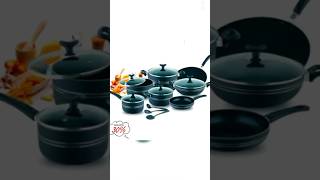 Nonstick Set 18 pcs Roha k Imported Quality Non stick cookware 18 pcs set youtubeshorts cookware [upl. by Alvita]