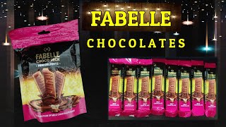 Fabelle Choco Deck Mini Delights Review And Unboxing  Yummy And Chocolaty  Milk Chocolate [upl. by Narat]