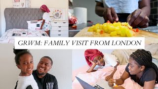 OUR FAMILY FROM LONDON CAME TO VISIT US  GRWM  FAMILY VLOG [upl. by Enawd]