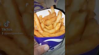 TACO BELL nacho fries are the best [upl. by Htrap]