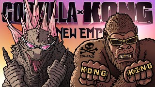 Godzilla x Kong The New Empire Trailer Spoof  TOON SANDWICH [upl. by Sonitnatsnok]