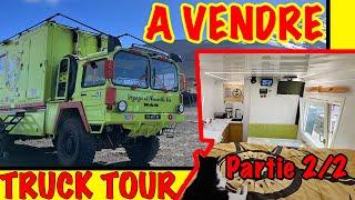 A VENDRE  Camion aménagé MAN KAT  TRUCK TOUR intérieur  Partie 22  Voyage et Nouvelle Vie 116 [upl. by Marcellus]