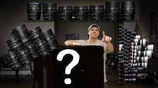 Unboxing 25000 Sigma Cine Lenses  Why Were Switching [upl. by Jaquelin996]