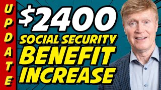 UPDATE 2400 Social Security Benefit Increase Possibly Coming For All [upl. by Raviv]