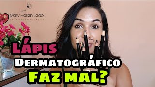 Lápis dermatográfico faz mal para sobrancelhas [upl. by Daniell]