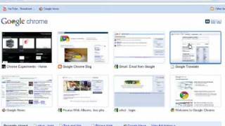 Google Chrome The New Tab page [upl. by Manda292]