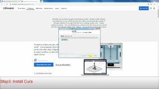 Install and setup Cura for ZONESTAR 3D Priner [upl. by Berkshire]