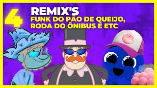 4 REMIXS BOLOFOFOS FUNK Do Pão De Queijo Fazendinha Seu Lobato e etc by FC Beats [upl. by Scrope590]