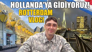 HOLLANDA ROTTERDAM VLOG Rotterdam Gezilecek Yerler Hollandada Yaşam Rotterdam Gezisi Alışveriş [upl. by Aivatnohs]