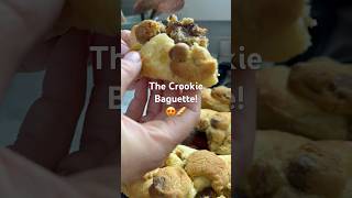 Crookie Baguettes at Home  croissant cookie homemade recipe [upl. by Conall940]