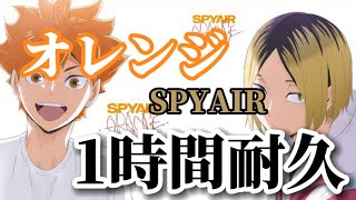 SPYAIR 「オレンジ」 1時間耐久 映画 「劇場版ハイキュー ゴミ捨て場の決戦 」 [upl. by Girvin]