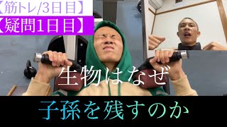 【筋トレ3日目】【疑問1日目】脚トレしながら5つの疑問について語るよ。筋トレ 疑問 [upl. by Gathard919]