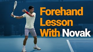 What Novak Djokovic Taught Me About My Forehand [upl. by Smart886]