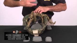 Enhanced Combat Helmet ECH Training Video [upl. by Leehar]