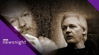 Why has Wikileaks Julian Assange been arrested  BBC Newsnight [upl. by Assi985]