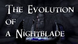 The Evolution of a Nightblade Skyrim Montage [upl. by Immot955]