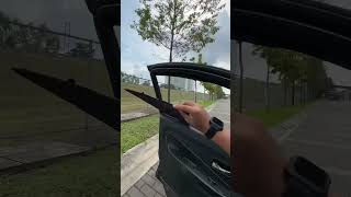 takut kene saman dengan jpj sebab cermin kereta gelap boleh pakai magnetic sunshade ni [upl. by Abdel410]