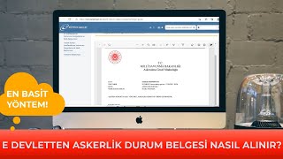 E Devletten Askerlik Durum Belgesi Nasıl Alınır Askerlik Tecil Süresi Öğrenme ASAL [upl. by Nilok]