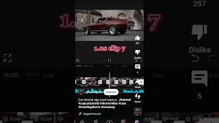 Car tutorial app used capcut tutorial capcuttutorial shortsvideo cars mustang [upl. by Coryden]