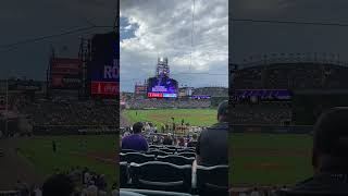 Colorado Rockies Starting Lineup vs Arizona Diamondbacks 81323 [upl. by Ycats]