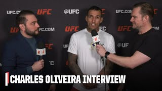 Charles Oliveira looks ahead to UFC 300 fight vs Arman Tsarukyan  ESPN MMA [upl. by Sybil881]