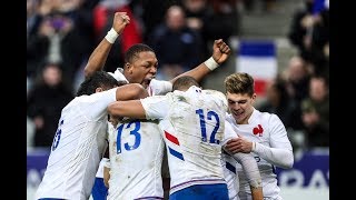 Highlights France v Italy  Guinness Six Nations [upl. by Aerbma]