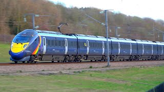 High Speed Trains at Stoney Lane HS1  090322 [upl. by Alard651]