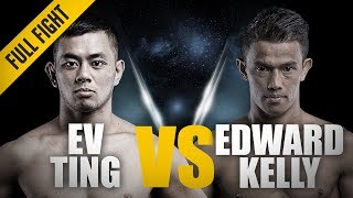 ONE Full Fight  Ev Ting vs Edward Kelly  Epic Head Kick KO  October 2014 [upl. by Ahsiadal]