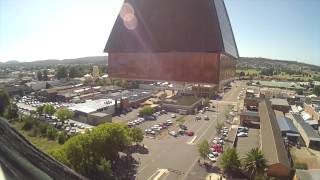 Installation of spire onto Ss Peter and Pauls Cathedral  Goulburn NSW [upl. by Ecirtaed]