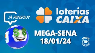 Resultado da MegaSena  Concurso nº 2677  18012024 [upl. by O'Toole18]