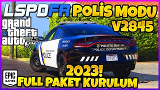 Polis Modu Kolay Kurulum Hata Çözümleri v2845 Güncel  LSPDFR Polis Modu Nasıl Kurulur GTA V Epic [upl. by Corey]