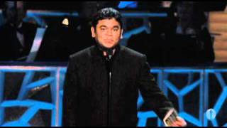 AR Rahman Winning Original Score  81st Oscars 2009 [upl. by Eisus]