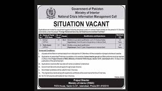 Ministry of Human Rights Jobs 2024 online apply PK LATEST JOBS 2024 [upl. by Eitsyrk815]