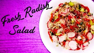 Fresh Radish Salad [upl. by Ellon]